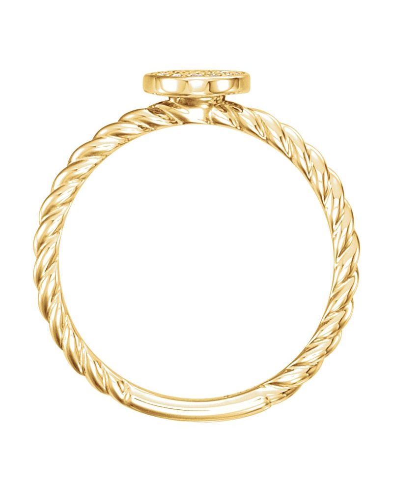 Anel Cluster em Ouro 14k com Diamantes Naturais – Modelo 6