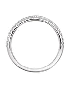 Anel Entrelaçado em Ouro 14k com Diamantes Naturais – Modelo 22