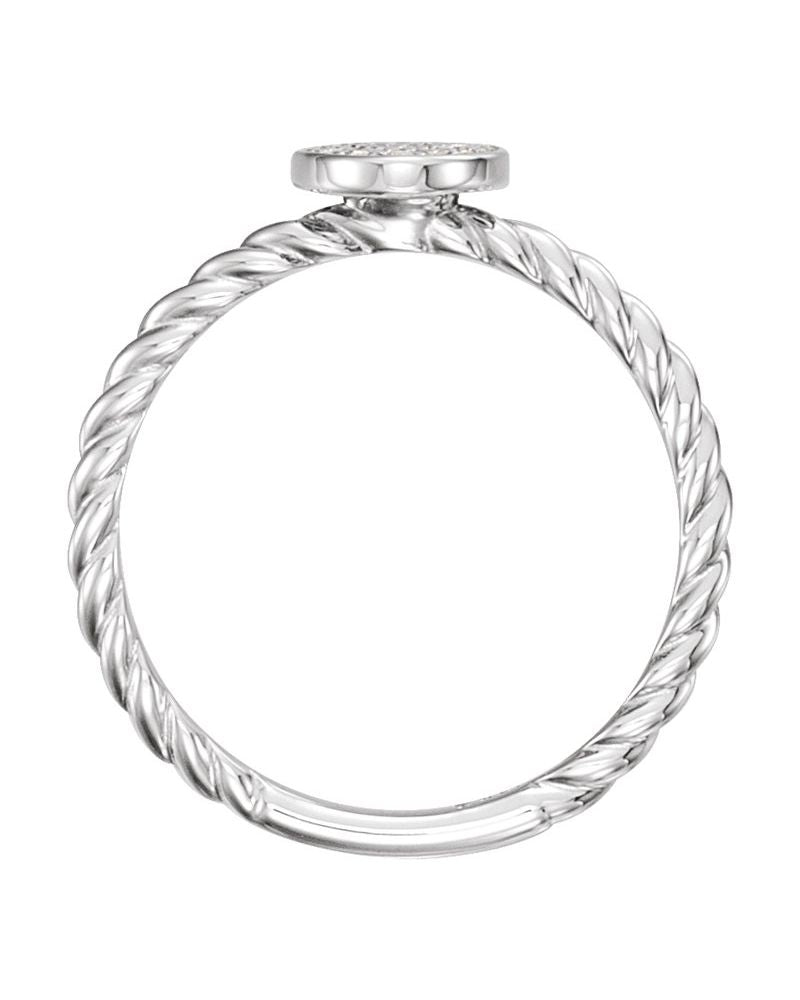Anel Cluster em Ouro 14k com Diamantes Naturais – Modelo 6