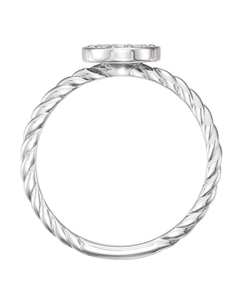 Anel Cluster em Ouro 14k com Diamantes Naturais – Modelo 5