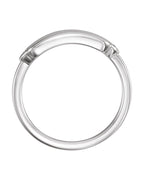 Anel Retângulo Chevalier em Ouro 14k com Diamantes Naturais – Modelo 3