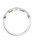 Anel Empilhável em Ouro 14k com Diamantes Naturais – Modelo 16