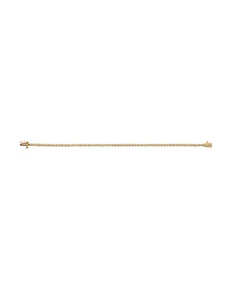 Pulseira Riviera em Ouro 14k com Diamantes Naturais – Modelo 9