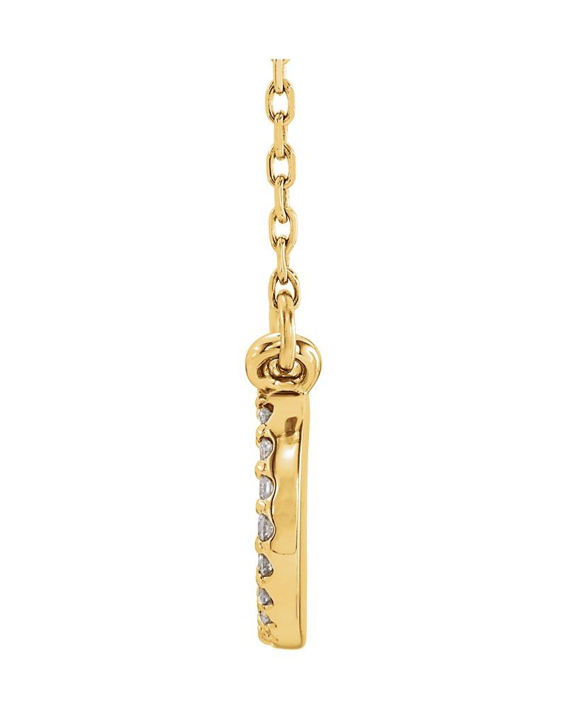 Colar Paisley Cravejado em Ouro 14k com Diamantes Naturais