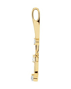 Pingente Orgânico Cravejado em Ouro 14k com Diamantes Naturais – Modelo 6