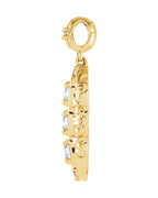 Pingente Três Pedras em Ouro 14k com Diamantes Naturais – Modelo 10