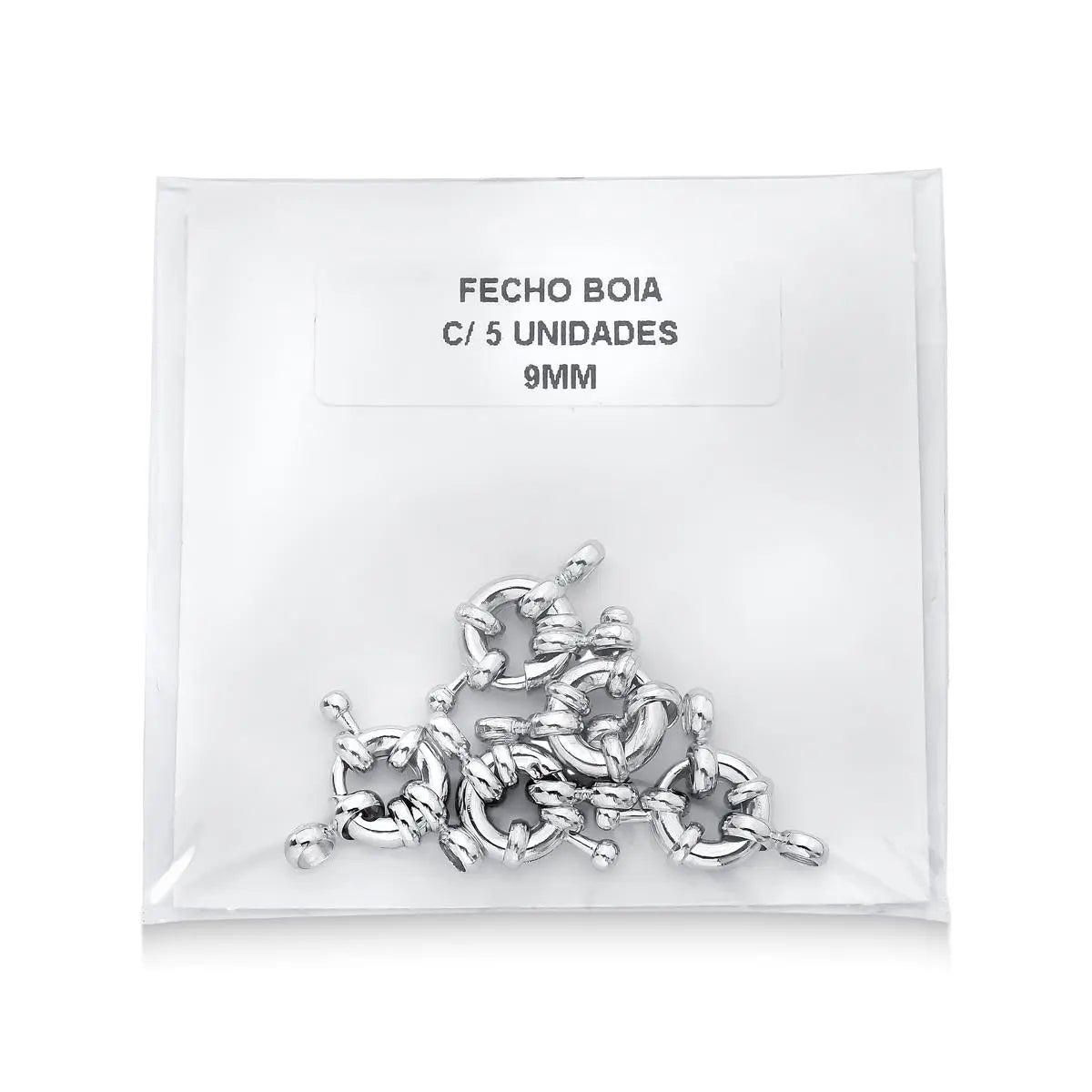 Kit Fecho Boia Liso com Cinco Unidades