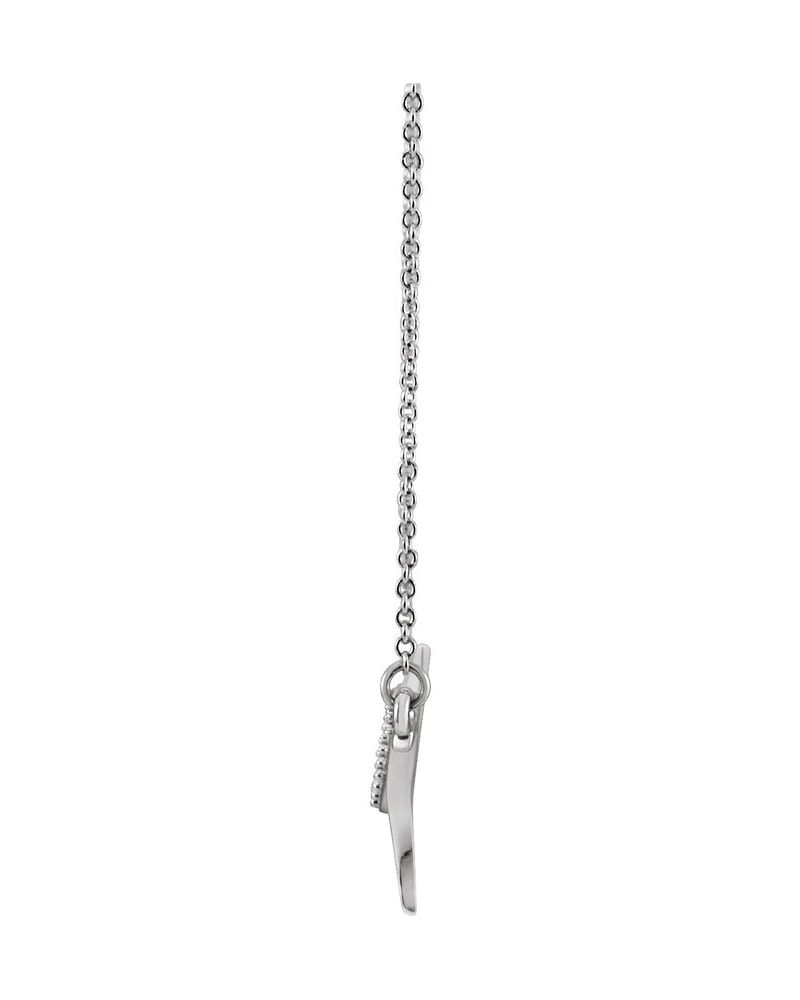 Colar Orgânico Barra em Ouro 14k com Diamantes Naturais – Modelo 2