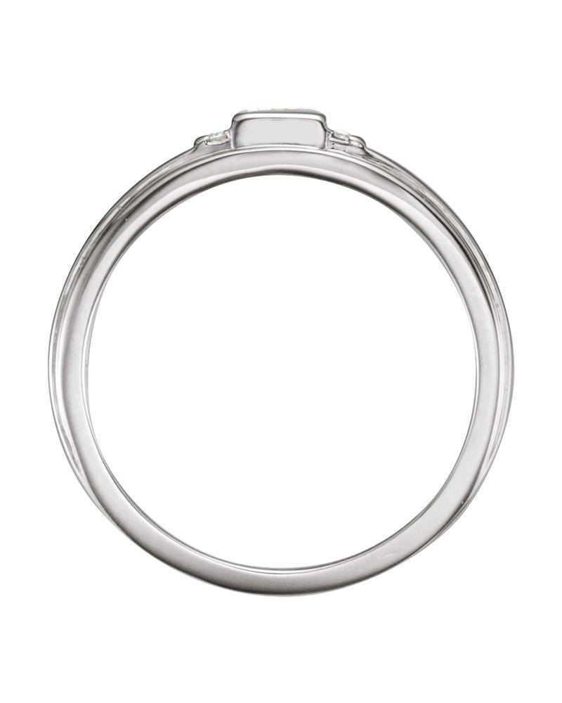 Anel Cravejado em Ouro 14k com Diamantes Naturais – Modelo 22