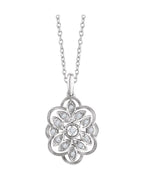 Colar Granulado Filigrana em Ouro 14k com Diamantes Naturais – Modelo 4