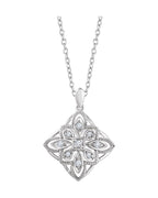 Colar Granulado Filigrana em Ouro 14k com Diamantes Naturais