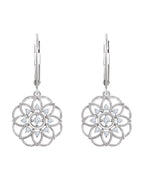 Brinco Granulado Filigrana em Ouro 14k com Diamantes Naturais – Modelo 3