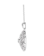 Colar Granulado Filigrana em Ouro 14k com Diamantes Naturais – Modelo 4