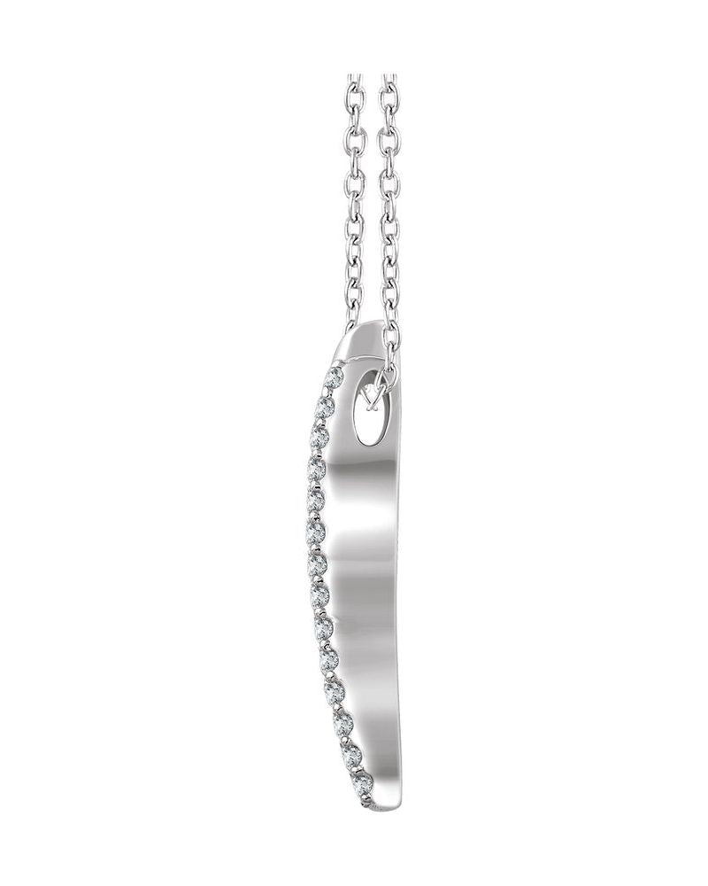 Colar Barra em Ouro 14k com Diamantes Naturais – Modelo 6