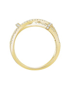 Anel Cravejado em Ouro 14k com Diamantes Naturais – Modelo 21