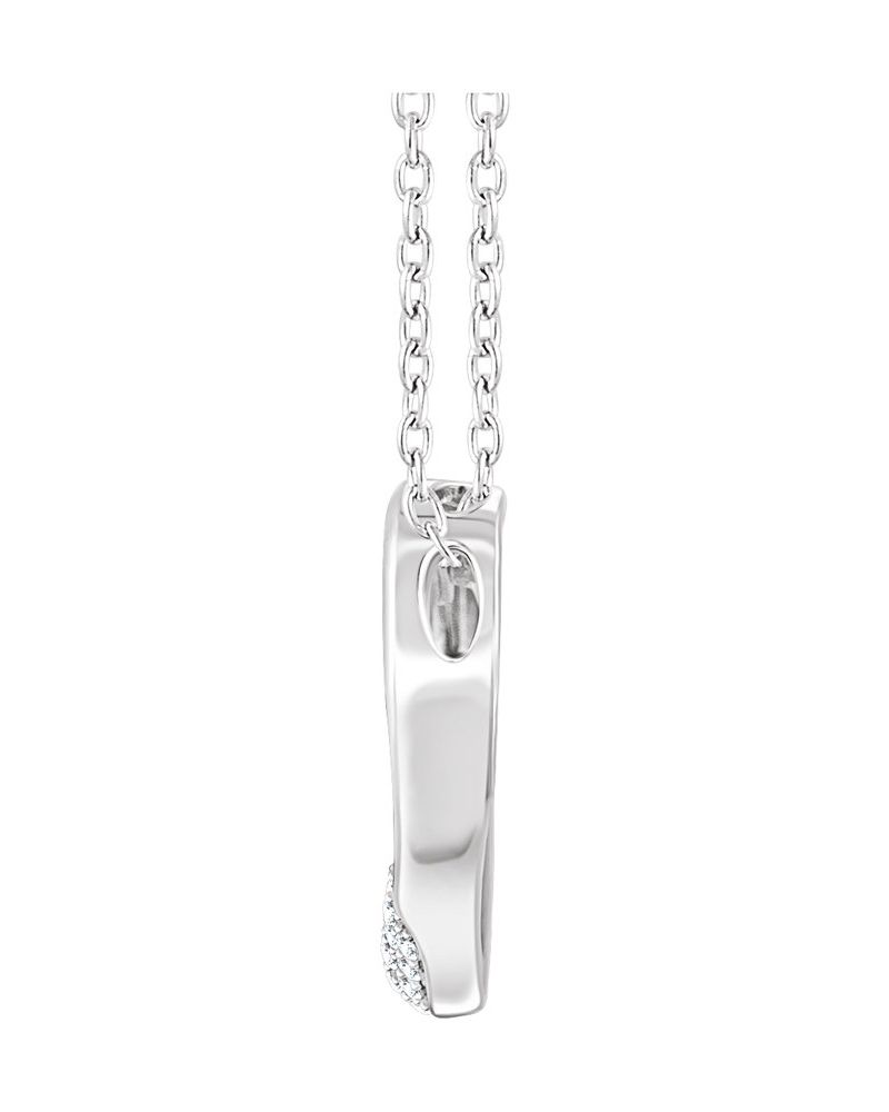 Colar Coração em Ouro 14k com Diamantes Naturais – Modelo 10