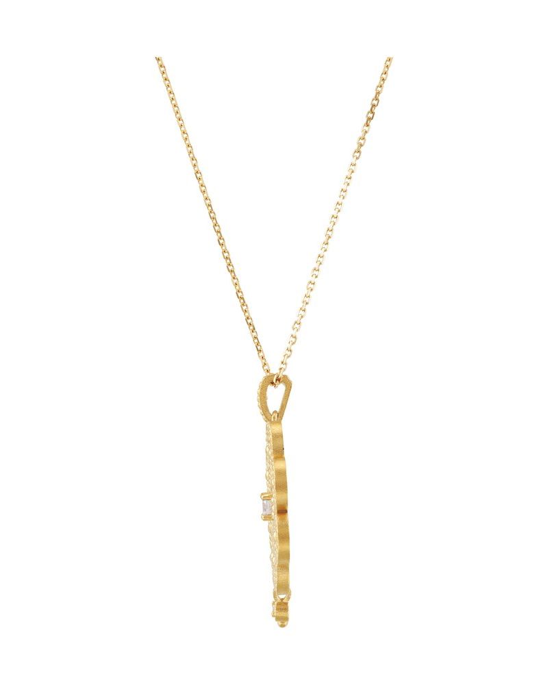 Colar Granulado em Ouro 14k com Diamantes Naturais – Modelo 4