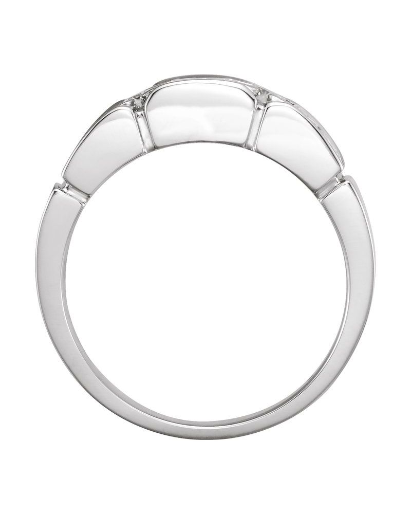 Anel Cravejado em Ouro 14k com Diamantes Naturais – Modelo 29