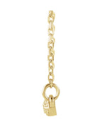 Colar Barra Cravejado em Ouro 14k com Diamantes Naturais – Modelo 15