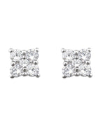 Brinco Cluster em Ouro 14k com Diamantes Naturais – Modelo 13