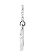 Colar Barra Curva em Ouro 14k com Diamantes Naturais – Modelo 3