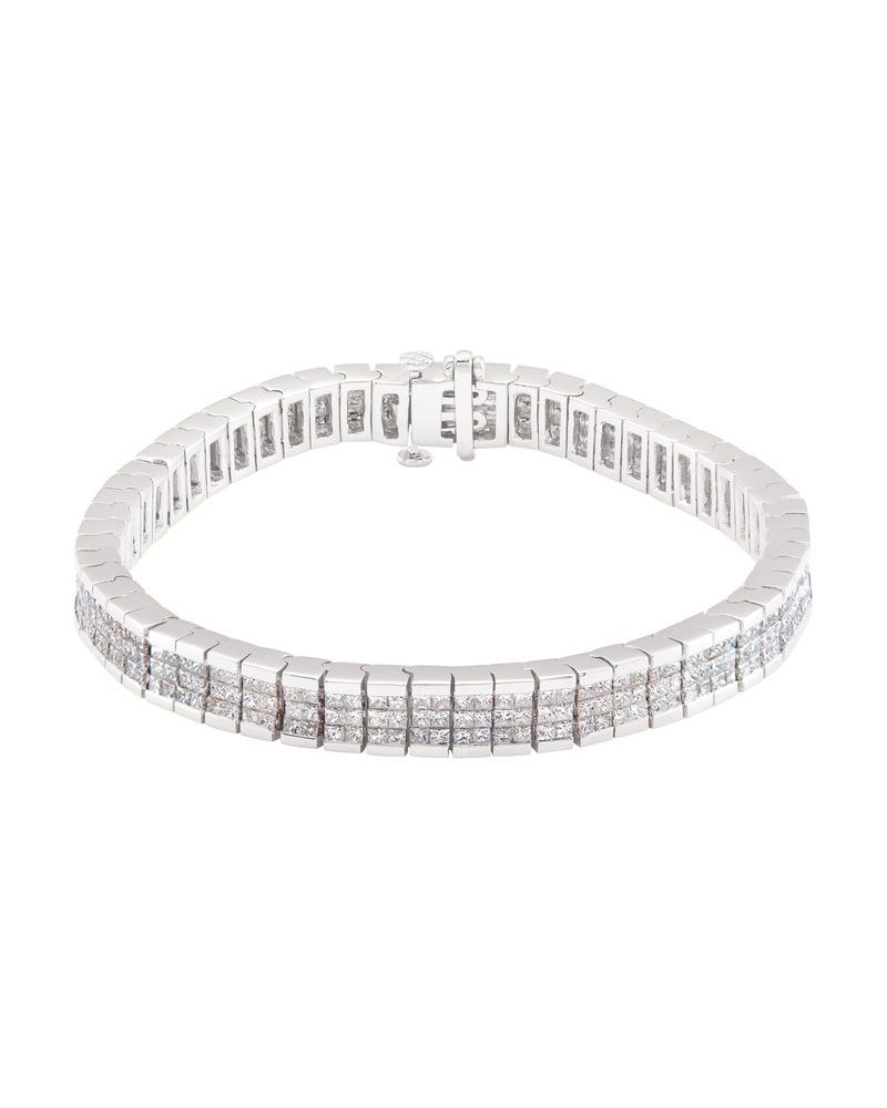 Pulseira Riviera em Ouro 14k com Diamantes Naturais – Modelo 29