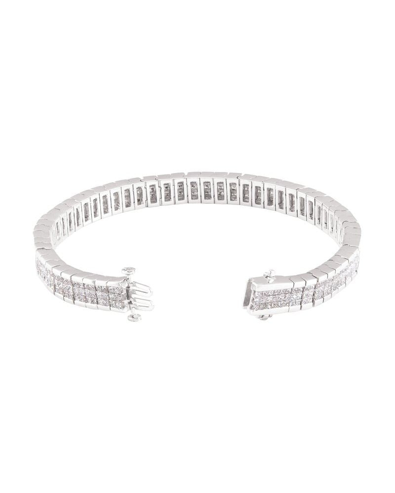 Pulseira Riviera em Ouro 14k com Diamantes Naturais – Modelo 29