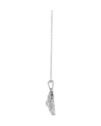 Colar Granulado Filigrana em Ouro 14k com Diamantes Naturais – Modelo 3