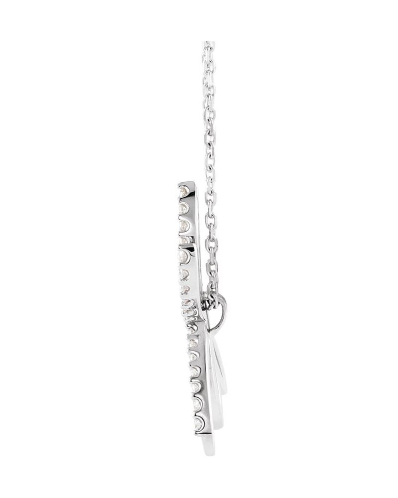 Colar Libélula Cravejado em Ouro 14k com Diamantes Naturais