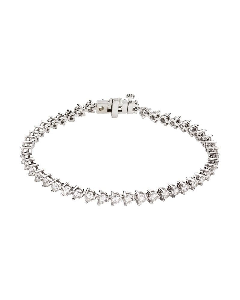 Pulseira Riviera em Ouro 14k com Diamantes Naturais – Modelo 18