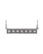 Colar Barra Cravejado em Ouro 14k com Diamantes Naturais – Modelo 14