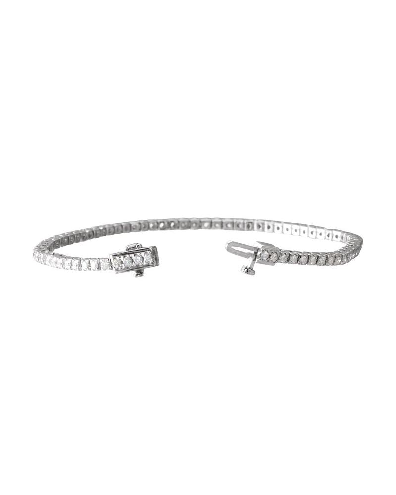 Pulseira Riviera em Ouro 14k com Diamantes Naturais – Modelo 7