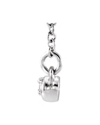 Colar Infinito Barra em Ouro 14k com Diamantes Naturais – Modelo 2