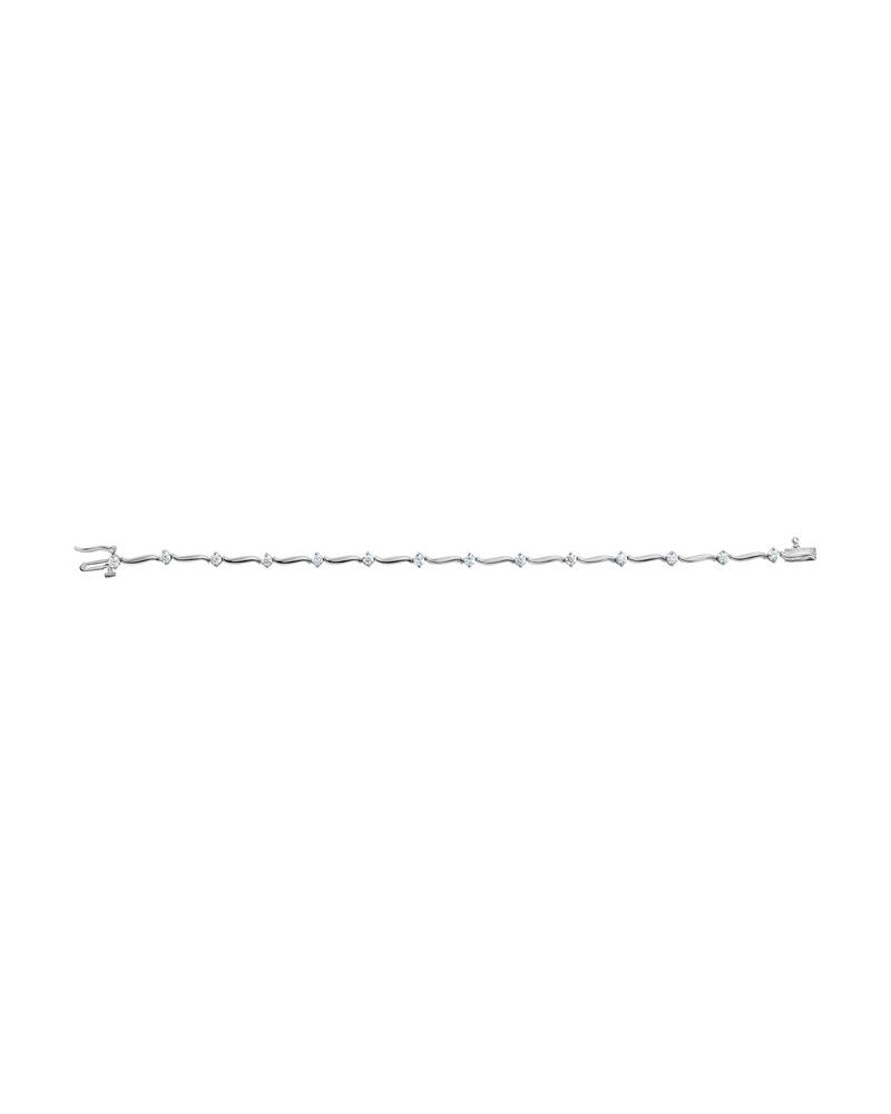 Pulseira Riviera em Ouro 14k com Diamantes Naturais – Modelo 27