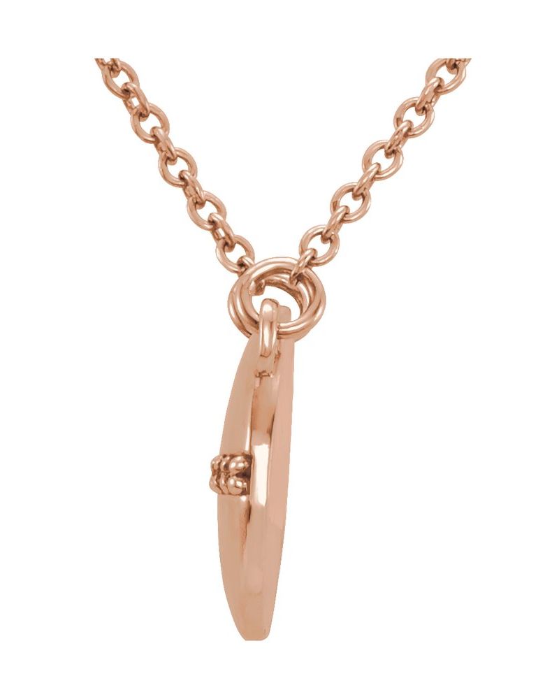 Colar Círculo em Ouro 14k com Diamantes Naturais – Modelo 4