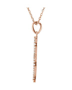 Colar Cobra Delicado em Ouro 14k com Diamantes Naturais