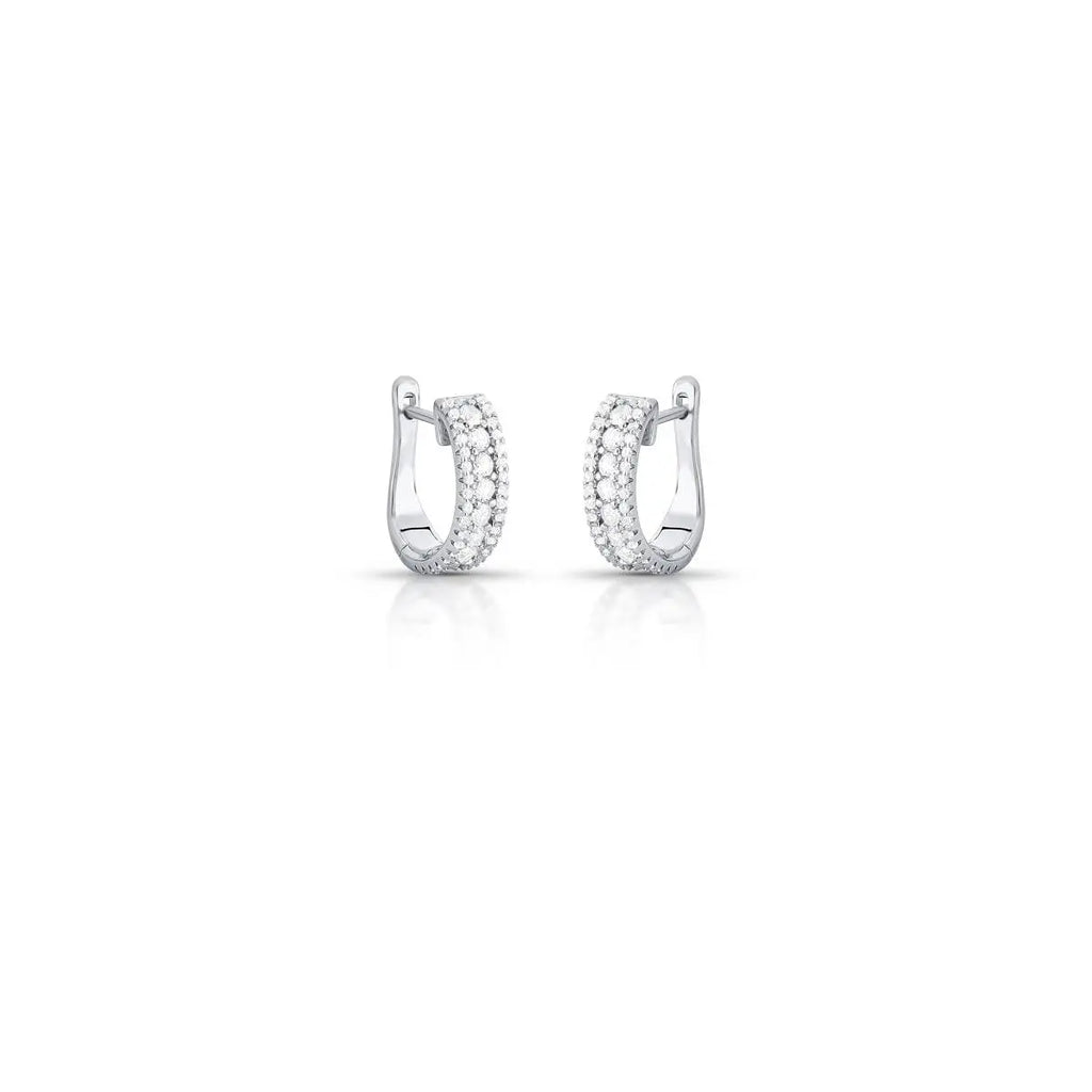 Argola de Prata 925 com Zircônias