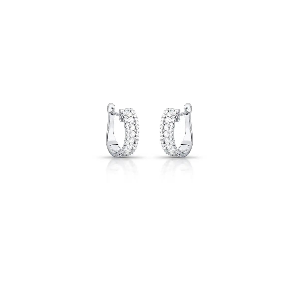 Argola de Prata 925 com Zircônias