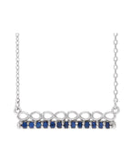 Colar Infinito Barra em Ouro 14k com Diamantes Naturais