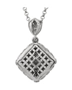 Colar Escultural em Ouro 14k com Diamantes Naturais