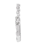 Colar Geométrico Cravejado em Ouro 14k com Diamantes Naturais – Modelo 3