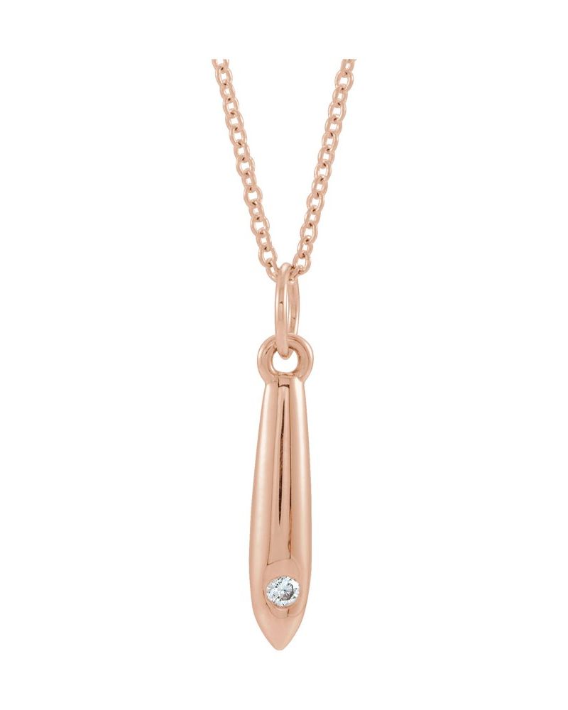 Colar Geométrico Cravejado em Ouro 14k com Diamantes Naturais – Modelo 2