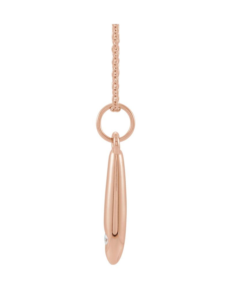 Colar Geométrico Cravejado em Ouro 14k com Diamantes Naturais – Modelo 2