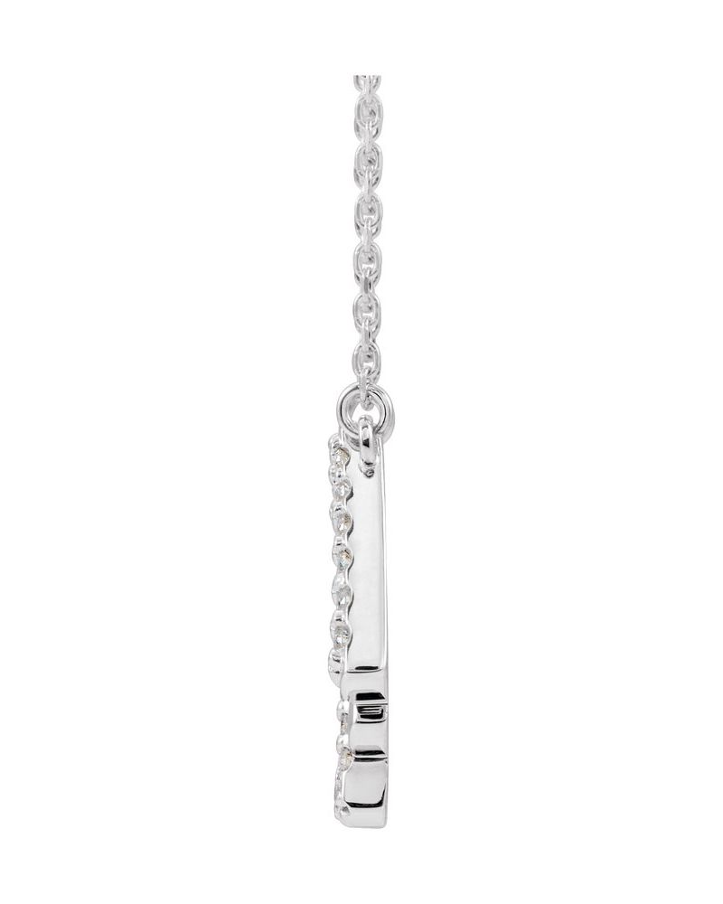Colar Art Déco Cravejado em Ouro 14k com Diamantes Naturais