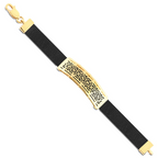 Pulseira Masculina Caixa 5CM Prt