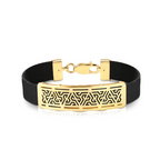 Pulseira Masculina Caixa 5CM Prt