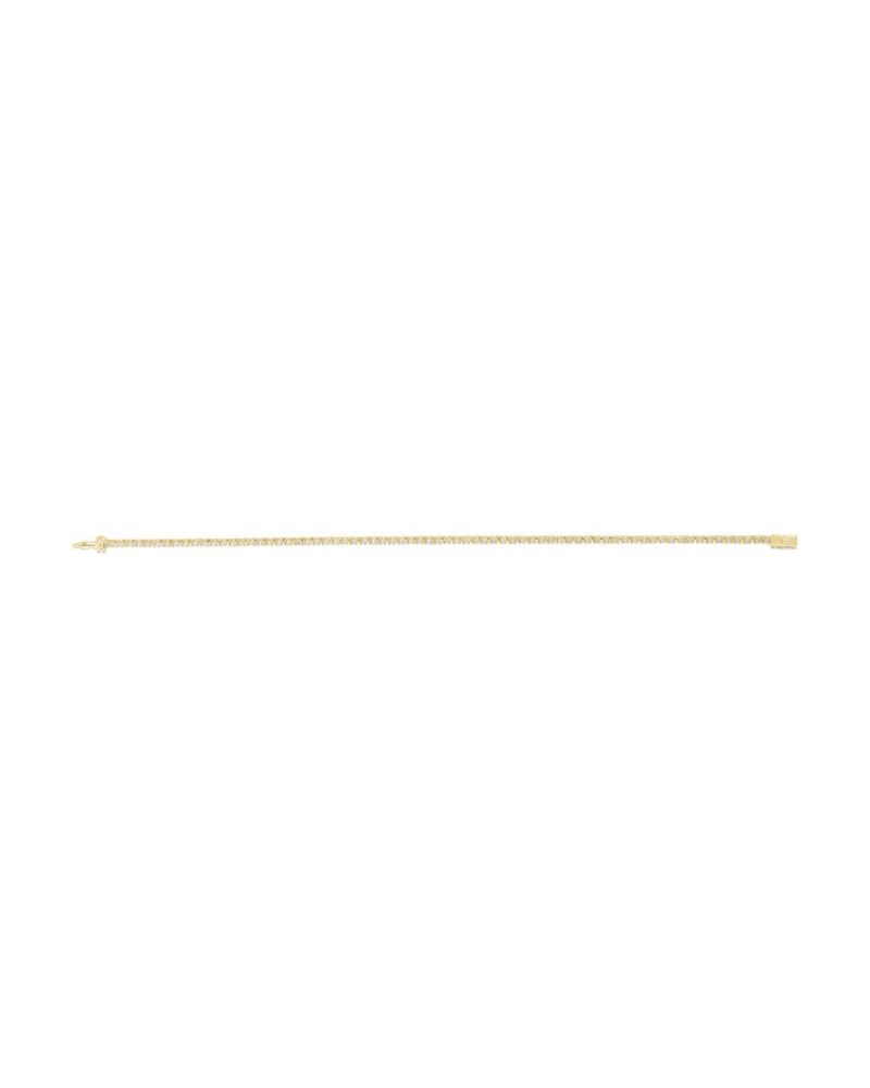 Pulseira Riviera em Ouro 14k com Diamantes Naturais – Modelo 5