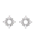 Brinco Cravejado em Ouro 14k com Diamantes Naturais – Modelo 11
