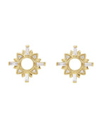 Brinco Cravejado em Ouro 14k com Diamantes Naturais – Modelo 11
