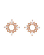 Brinco Cravejado em Ouro 14k com Diamantes Naturais – Modelo 11